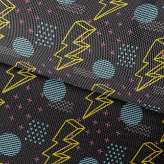 Three-dimensional Lightning Waterproof Oxford