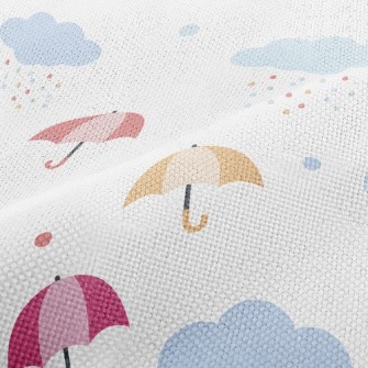 Rainbow Raindrop Umbrella Performance Linen