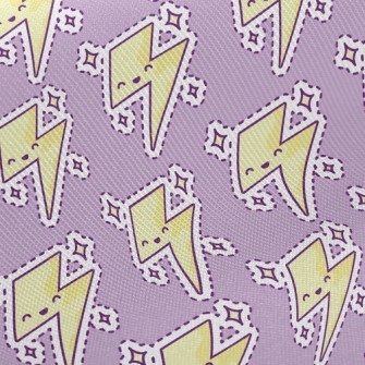 Smiley Lightning Twill