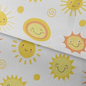 Sun With Changeable Expression Waterproof Oxford