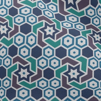 Hexagonal Star Chiffon