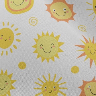 Sun With Changeable Expression Chiffon