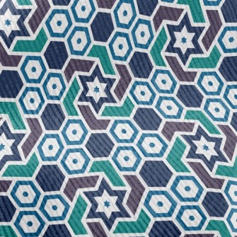 Hexagonal Star Standard Corduroy