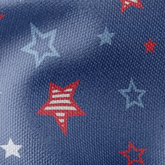 American Flag Stars Waterproof Canvas