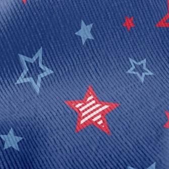 American Flag Stars Standard Corduroy