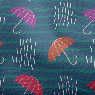 Striped Umbrella Dobby