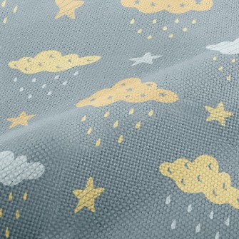 Stars Moon Dark Clouds Performance Linen