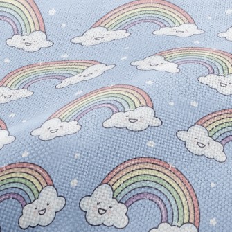 Stars Smiley Rainbow Performance Linen