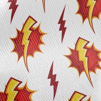 Cartoon Style Lightning Standard Corduroy