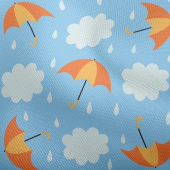 Bright Umbrella Raindrops Dobby