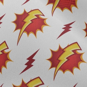 Cartoon Style Lightning Chiffon