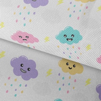 Weird Expression Clouds Waterproof Oxford