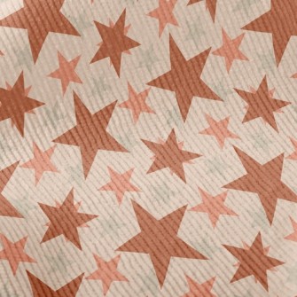 Three Color Arrangement Stars Standard Corduroy