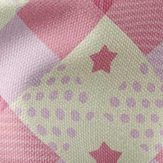 Star Interlaced Grid Waterproof Canvas