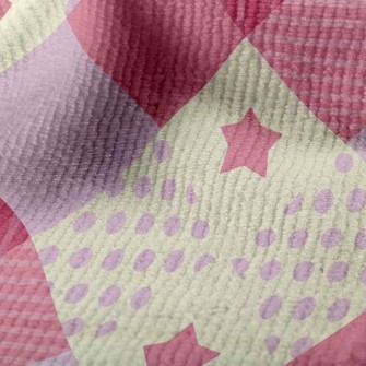 Star Interlaced Grid Terry
