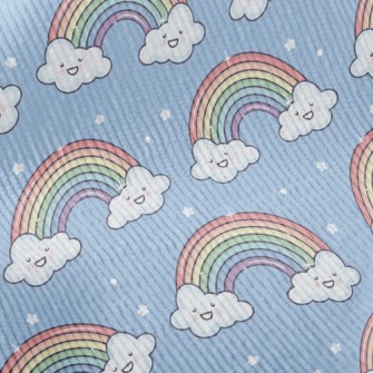 Stars Smiley Rainbow Standard Corduroy