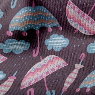 Retro Totem Umbrella Terry