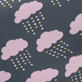 Pink Clouds Love Rain Twill