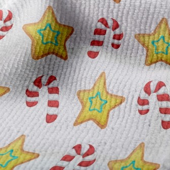 Star Cookies Candy Canes Terry