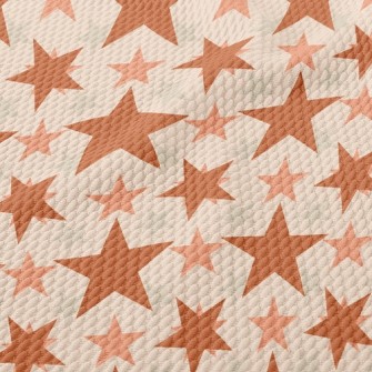 Three Color Arrangement Stars Birdseye Piqué