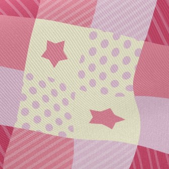 Star Interlaced Grid Twill