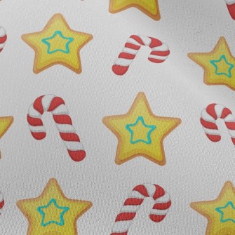 Star Cookies Candy Canes Chiffon