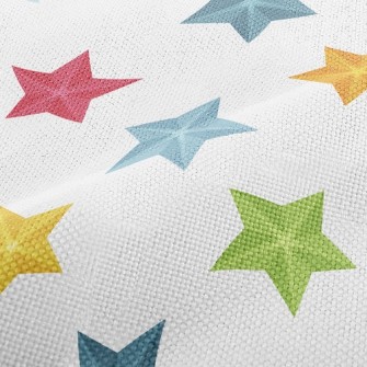 3D Colorful Stars Performance Linen