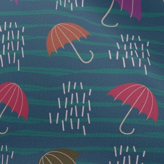 Striped Umbrella Chiffon