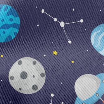 Flying Saucers And Rockets Standard Corduroy