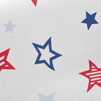 American Striped Stars Twill