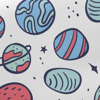 Cartoon Planet World Twill