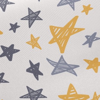 Graffiti Bicolor Stars Twill