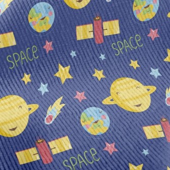 Outer Space Satellite Device Standard Corduroy