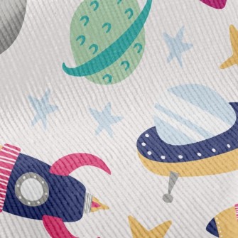Spaceship Flying Saucer Standard Corduroy