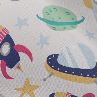 Spaceship Flying Saucer Chiffon