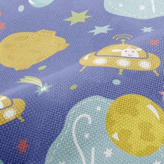 Alien Flying Saucer Performance Linen