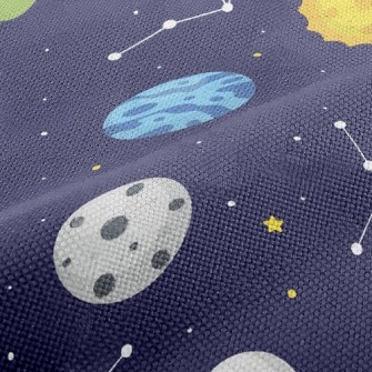 Flying Saucers And Rockets Performance Linen