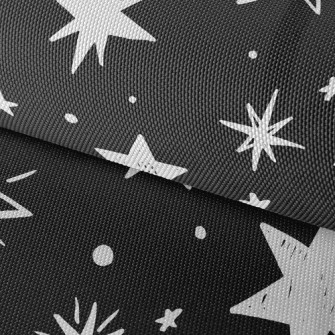 Crayon Stars Waterproof Oxford