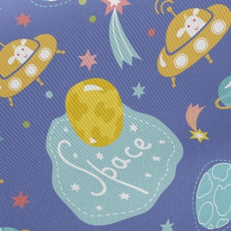 Alien Flying Saucer Twill