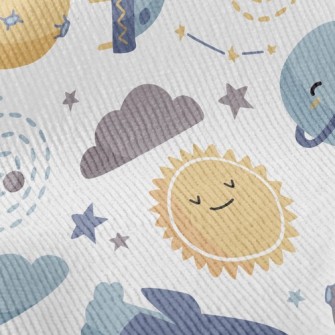 UFO And Sun Planet Standard Corduroy