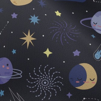 Vast Universe Night Sky Chiffon