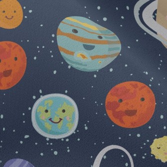 Solar System Planets Chiffon