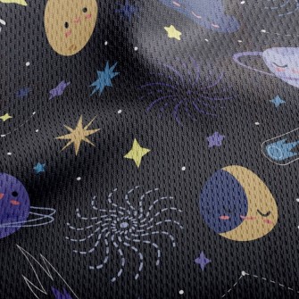 Vast Universe Night Sky Athletic Mesh Flat Back