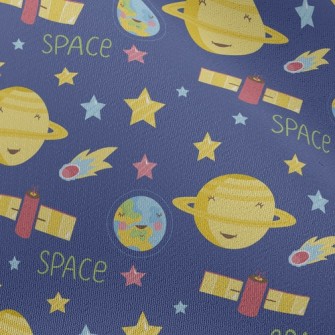 Outer Space Satellite Device Chiffon
