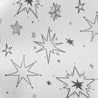 Hand Drawn Style Stars Standard Corduroy