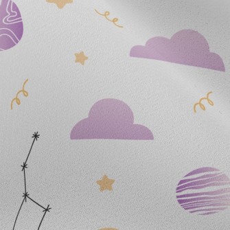 Rotating Mini Planet Chiffon