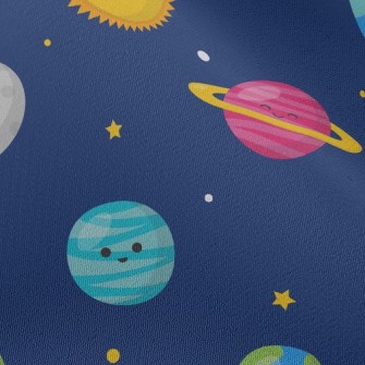 Sun And Planets Chiffon
