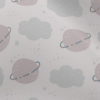Saturn&#39;s Gray Clouds Chiffon