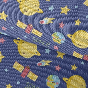 Outer Space Satellite Device Waterproof Oxford