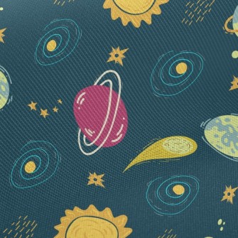 Black Hole Meteorite Twill